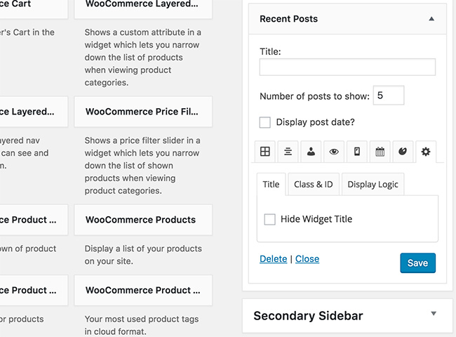 Hide WordPress Widget Title Hide WordPress Widget Title