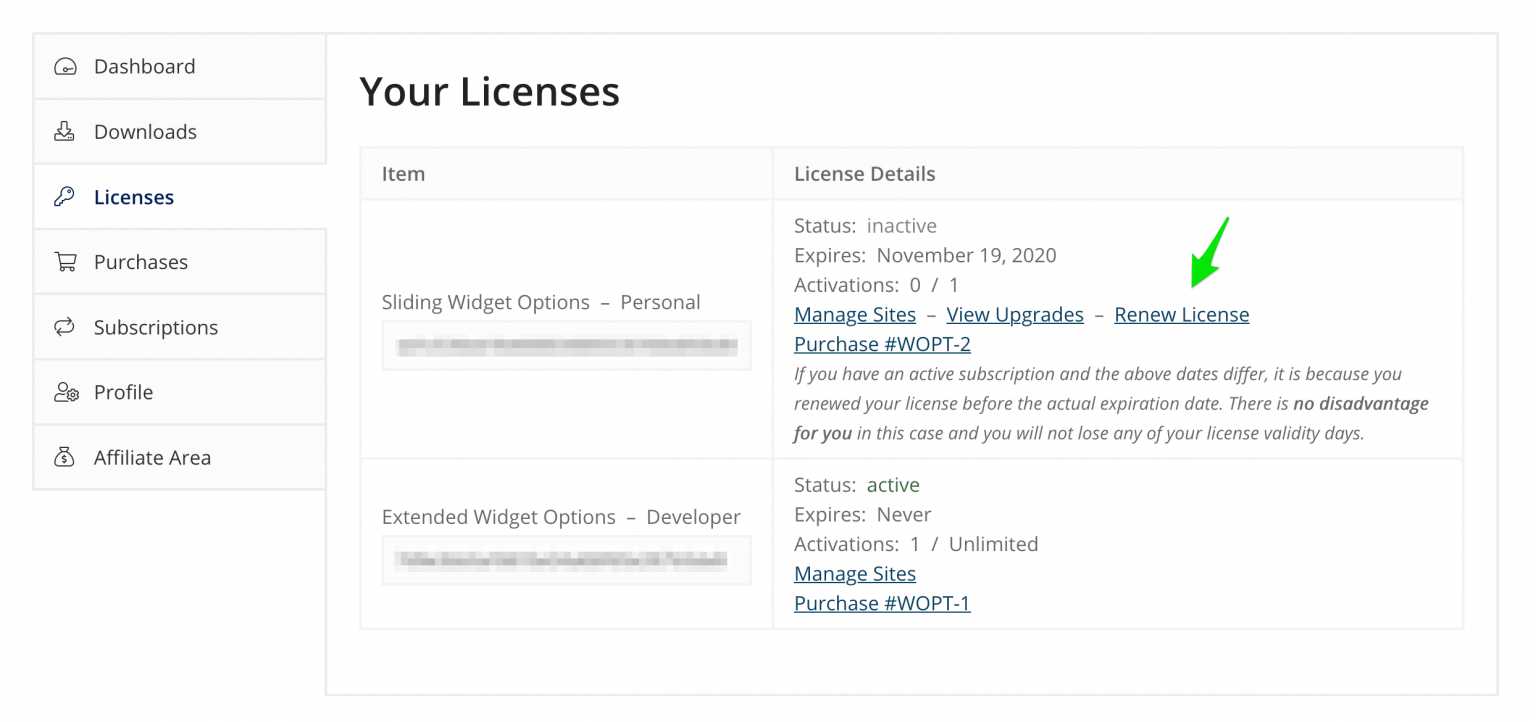 license-renewals-widget-options