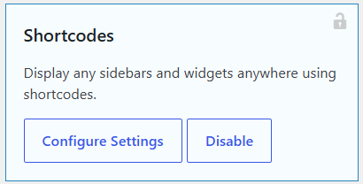 Shortcode enabled