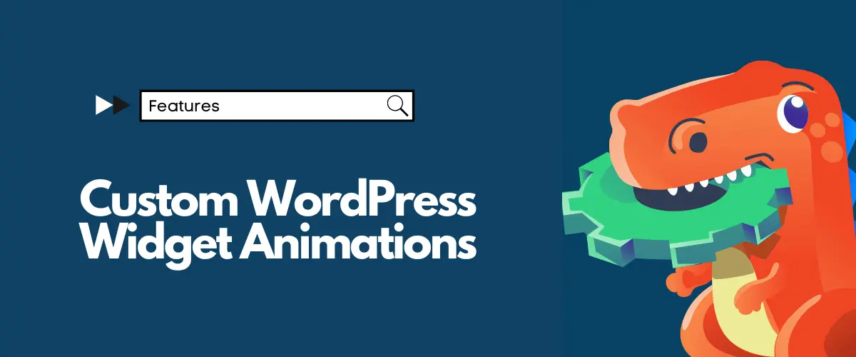 Custom WordPress Widget Animations